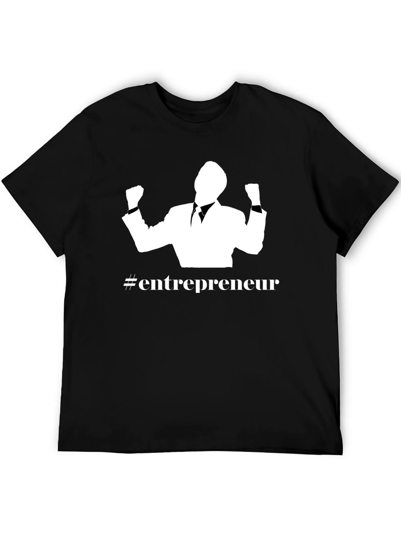 Entrepreneur Graphic T-Shirt - Black Cotton Tee