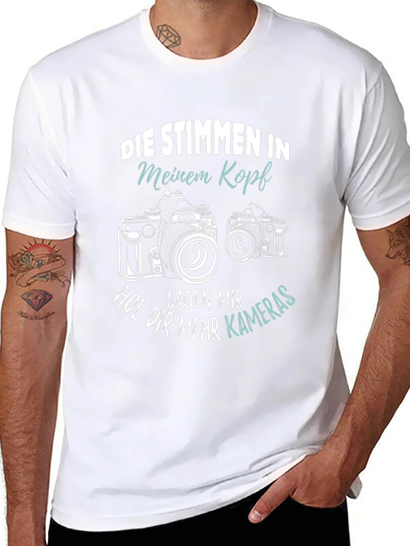 Camera Lover T-Shirt - Die Stimmen in Meinem Kopf