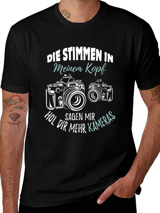 Camera Lover T-Shirt - Die Stimmen in Meinem Kopf