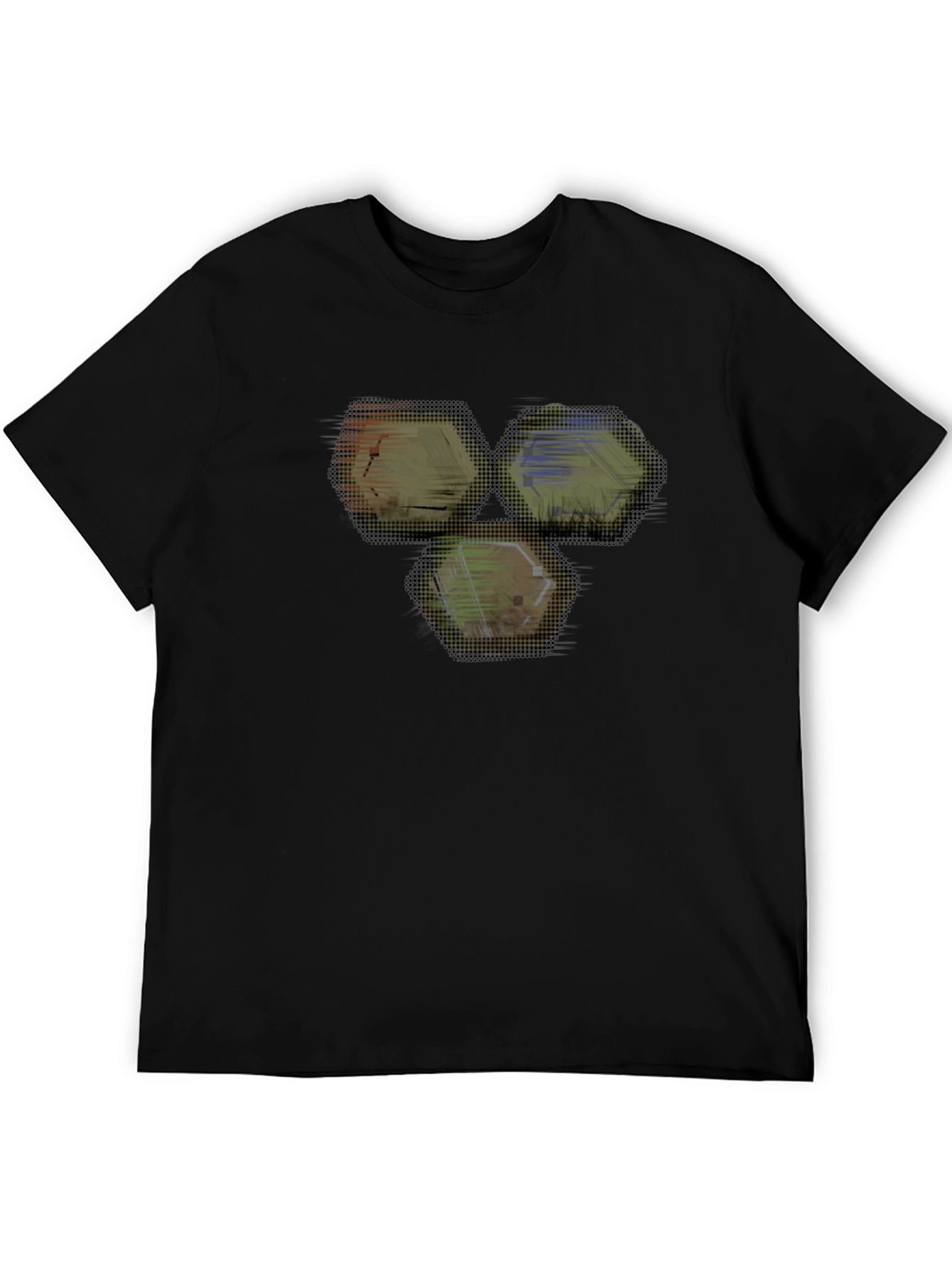Hexagon Graphic Tee - Modern Style