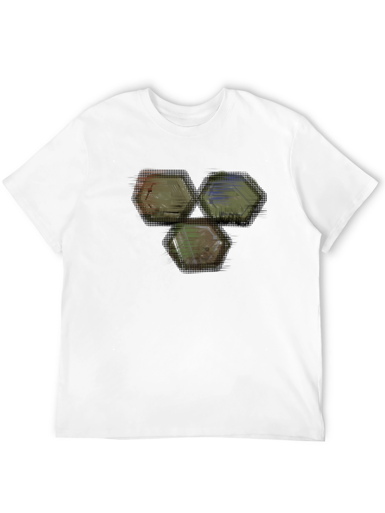 Hexagon Graphic Tee - Modern Style