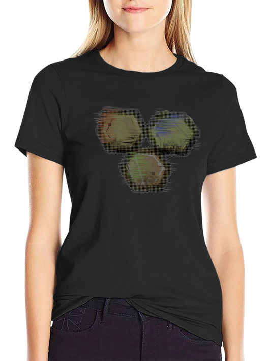 Hexagon Graphic Tee - Modern Style