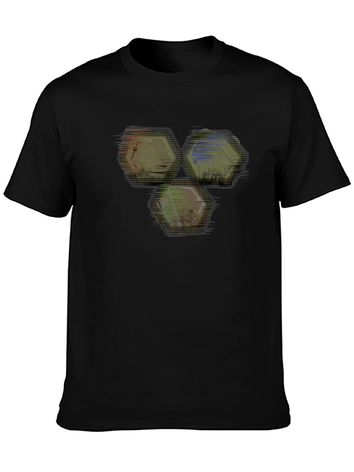 Hexagon Graphic Tee - Modern Style