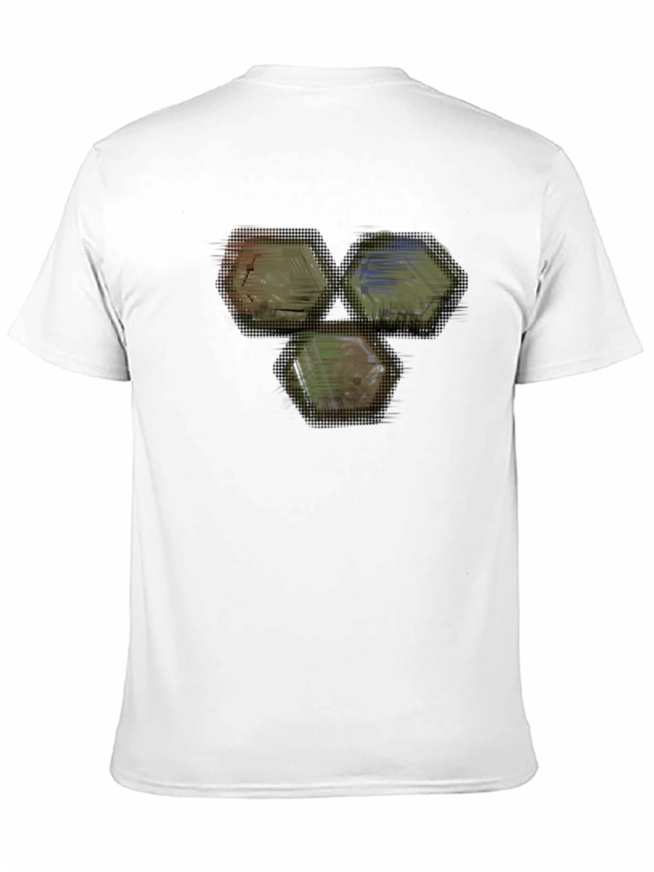 Hexagon Graphic Tee - Modern Style