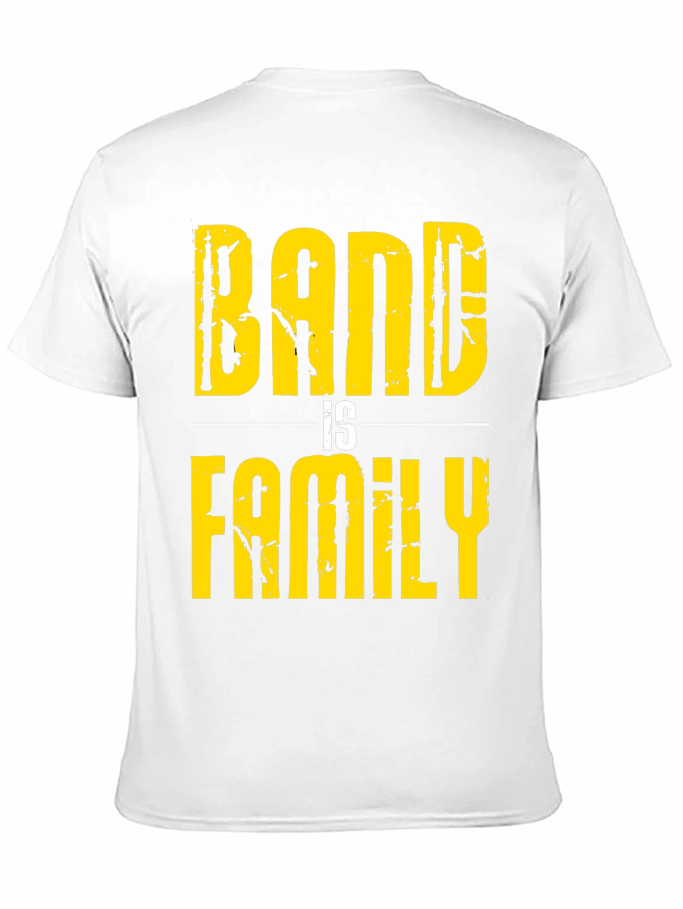 Band Is Family Graphic T-Shirt - Black