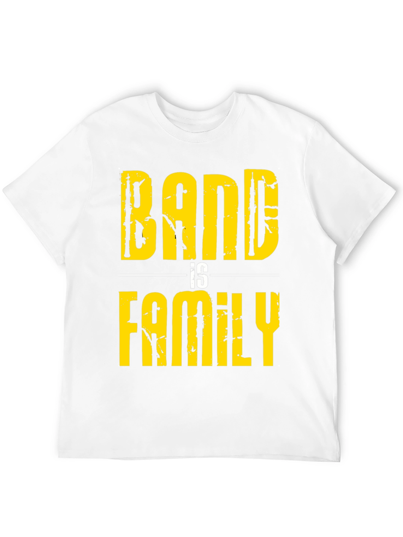 Band Is Family Graphic T-Shirt - Black