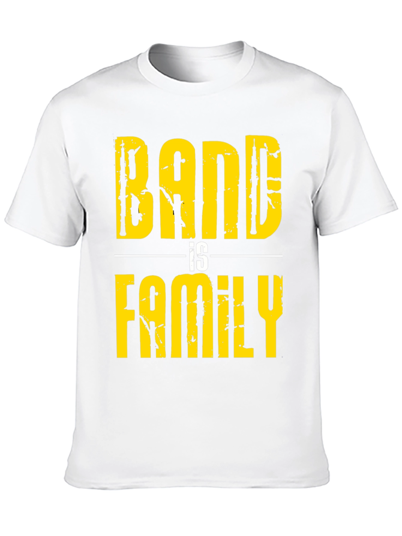 Band Is Family Graphic T-Shirt - Black