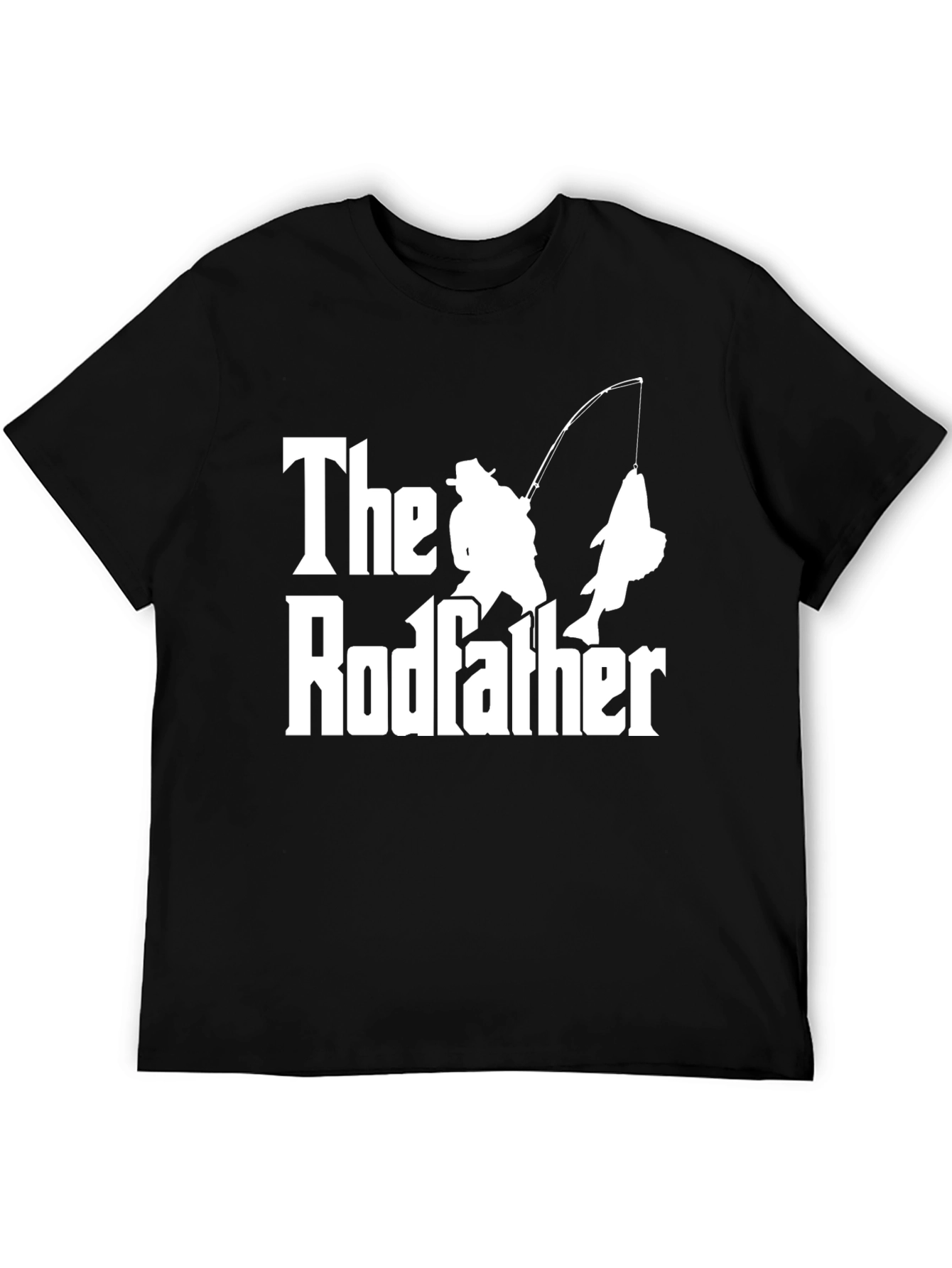 The Rodfather Fishing T-Shirt - Fisherman Humor Tee