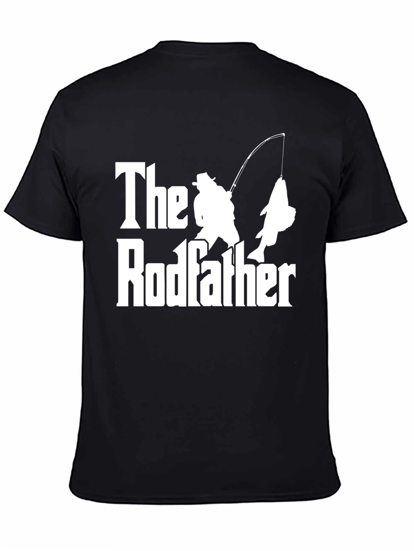 The Rodfather Fishing T-Shirt - Fisherman Humor Tee