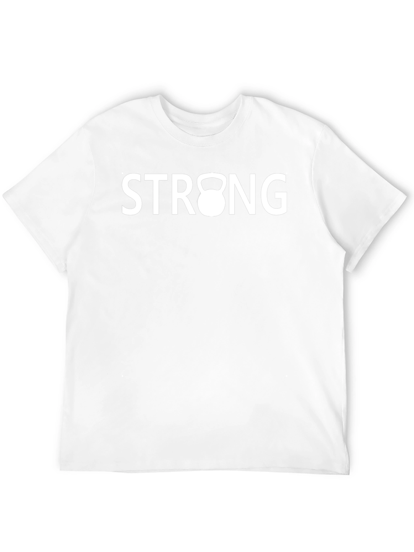 Strong Kettlebell Graphic Tee - Fitness Shirt