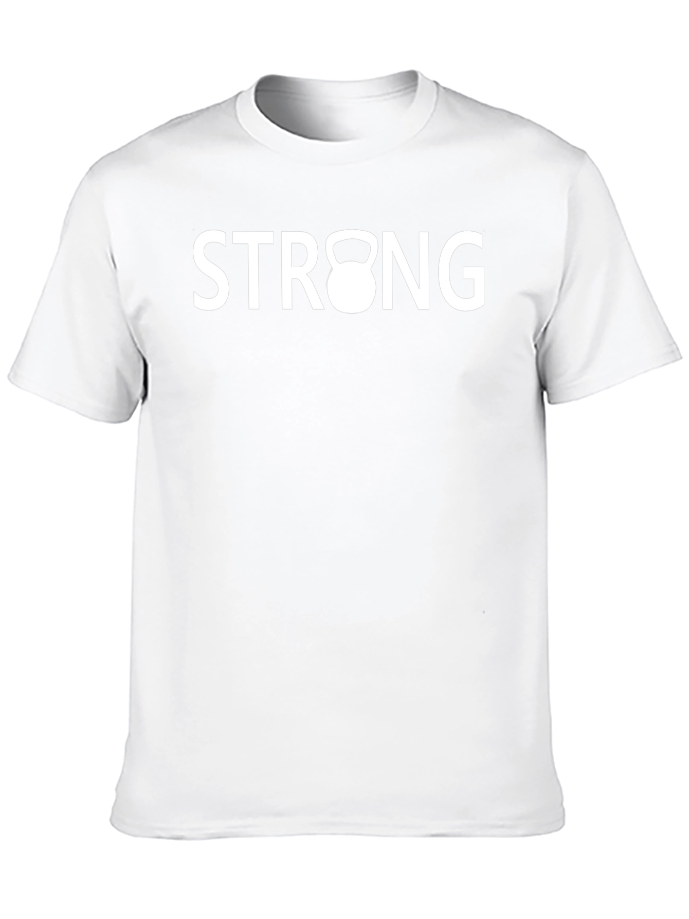 Strong Kettlebell Graphic Tee - Fitness Shirt