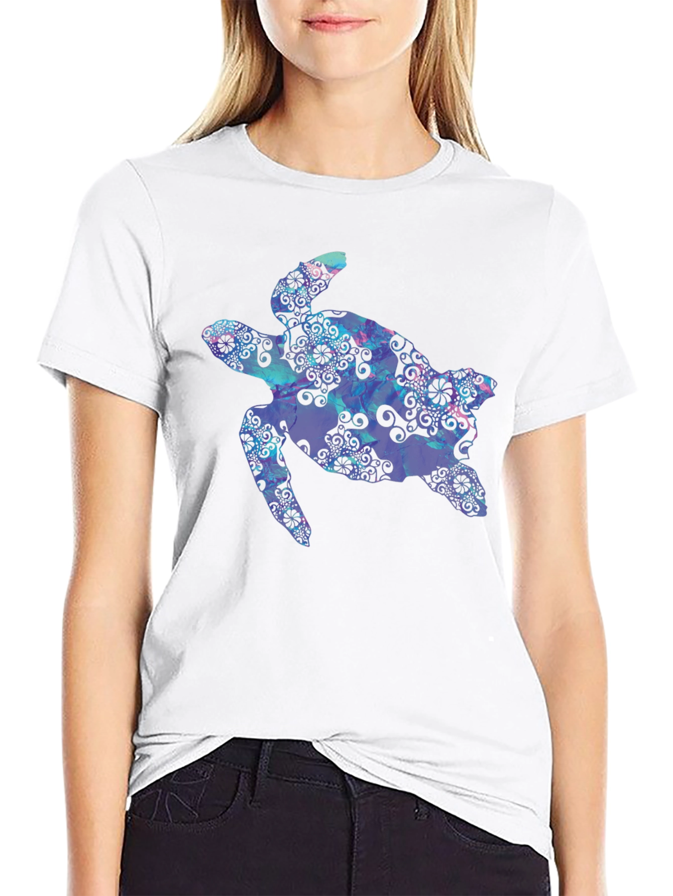 Black Turtle Graphic Tee