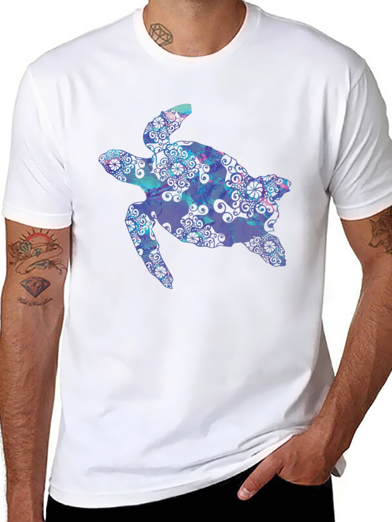 Black Turtle Graphic Tee