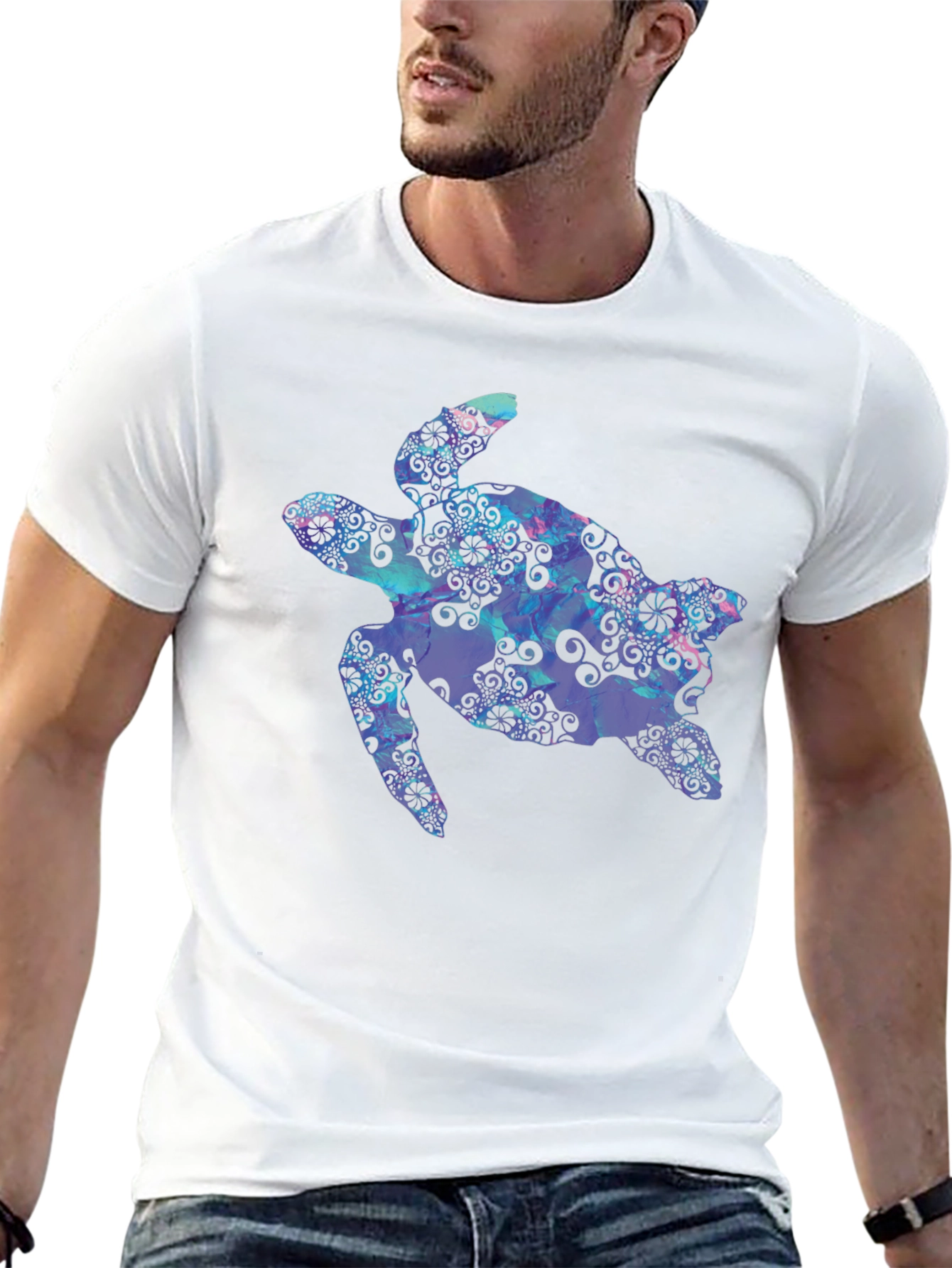 Black Turtle Graphic Tee