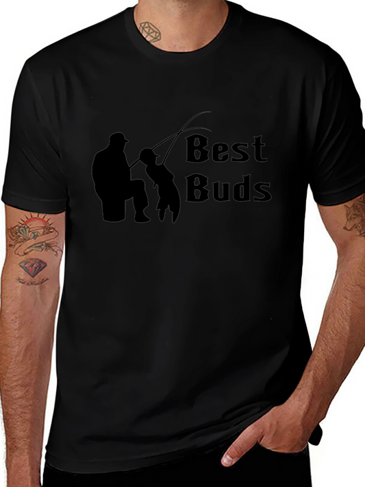 Best Buds Fishing Graphic Tee