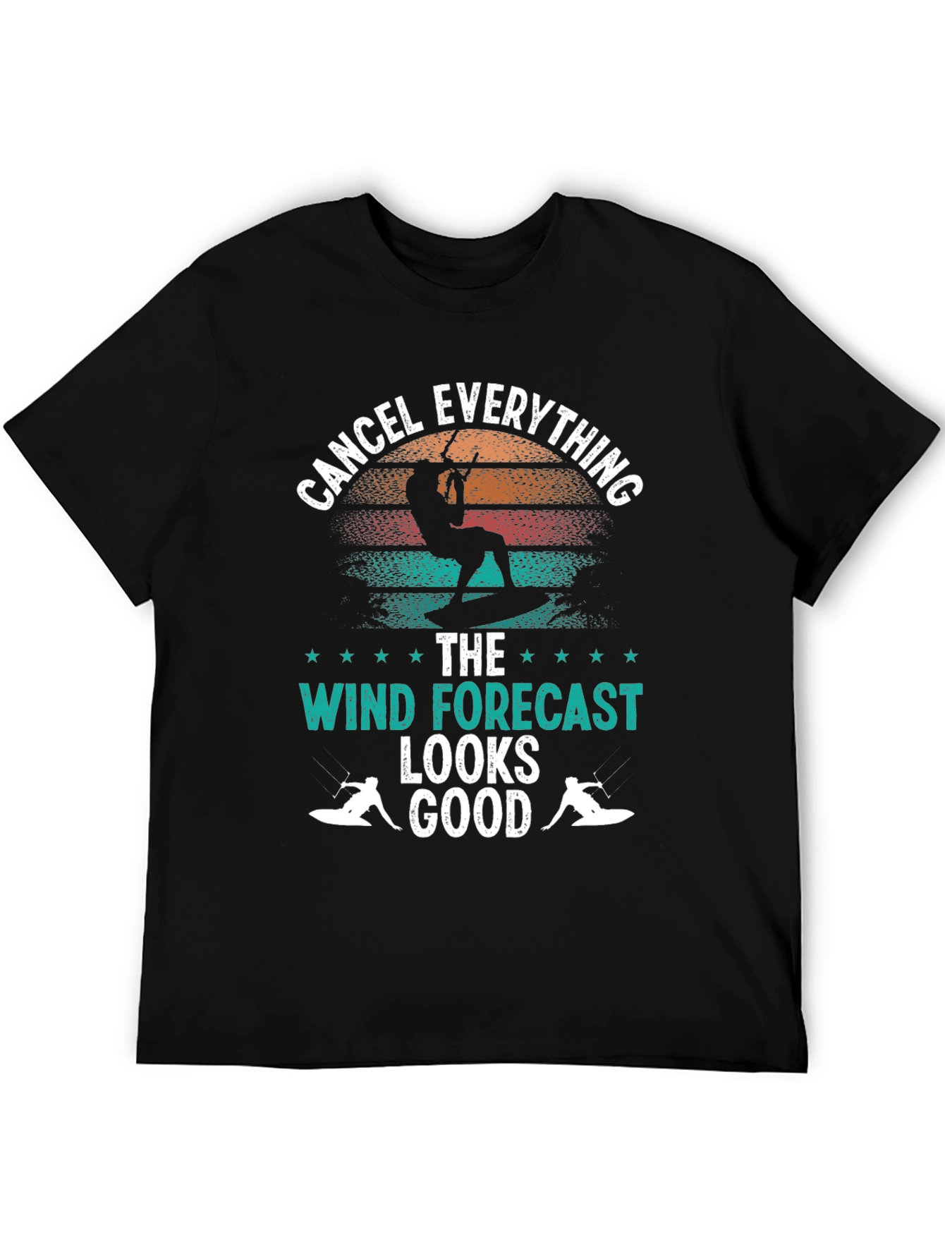 Kiteboarding Forecast Tee: Cancel Everything!
