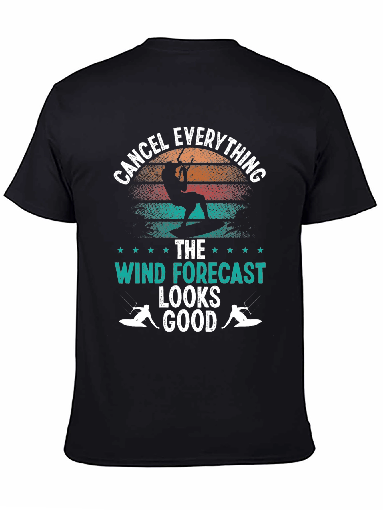 Kiteboarding Forecast Tee: Cancel Everything!