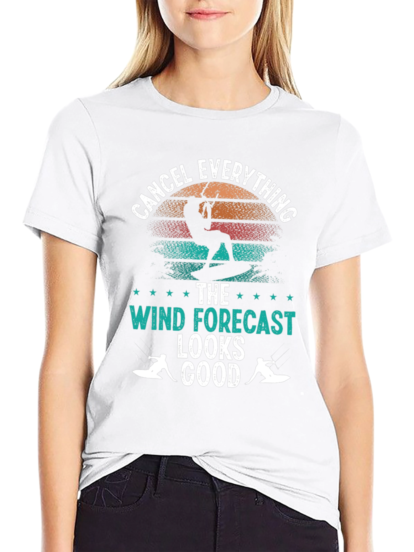 Kiteboarding Forecast Tee: Cancel Everything!
