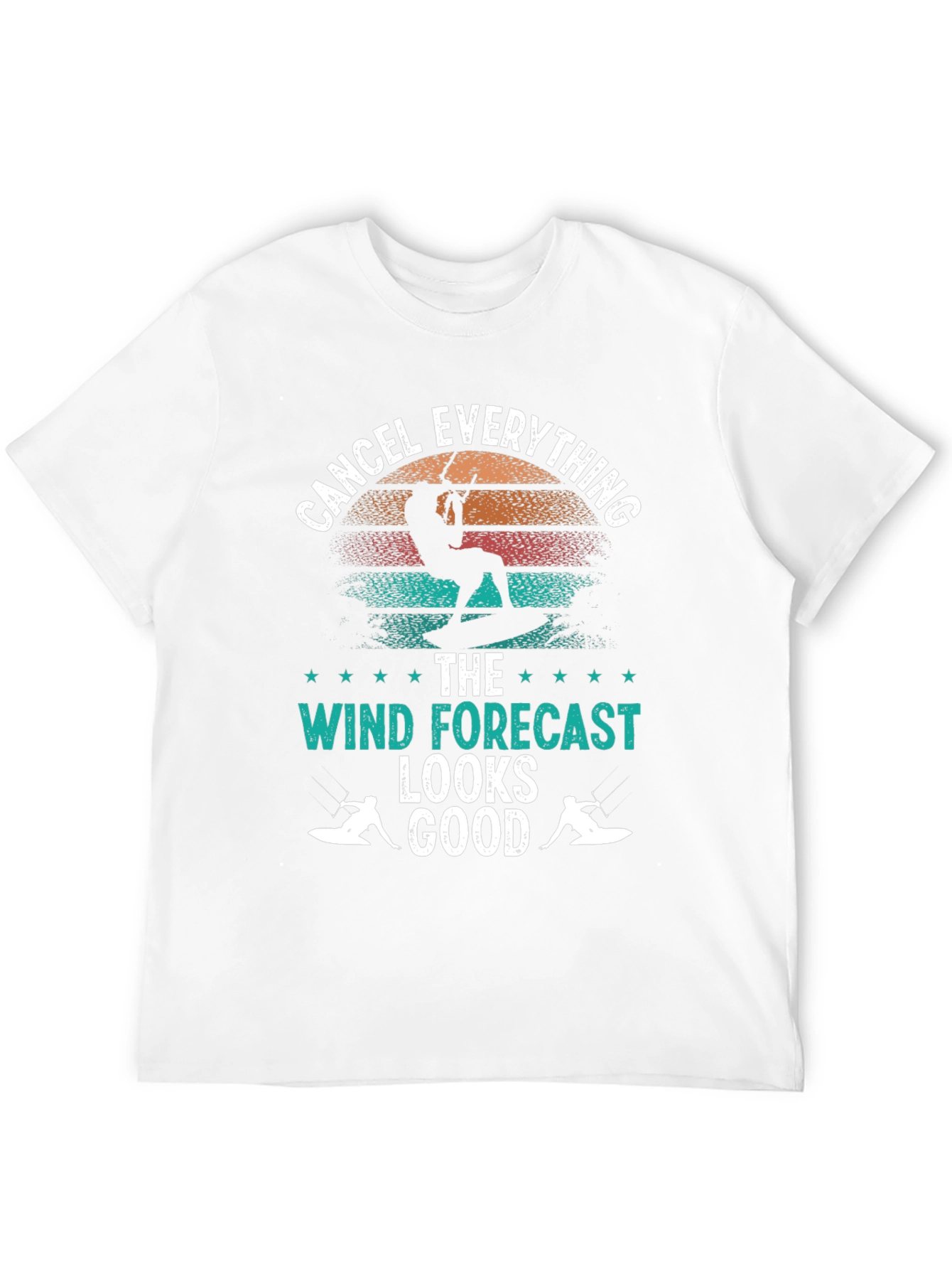 Kiteboarding Forecast Tee: Cancel Everything!