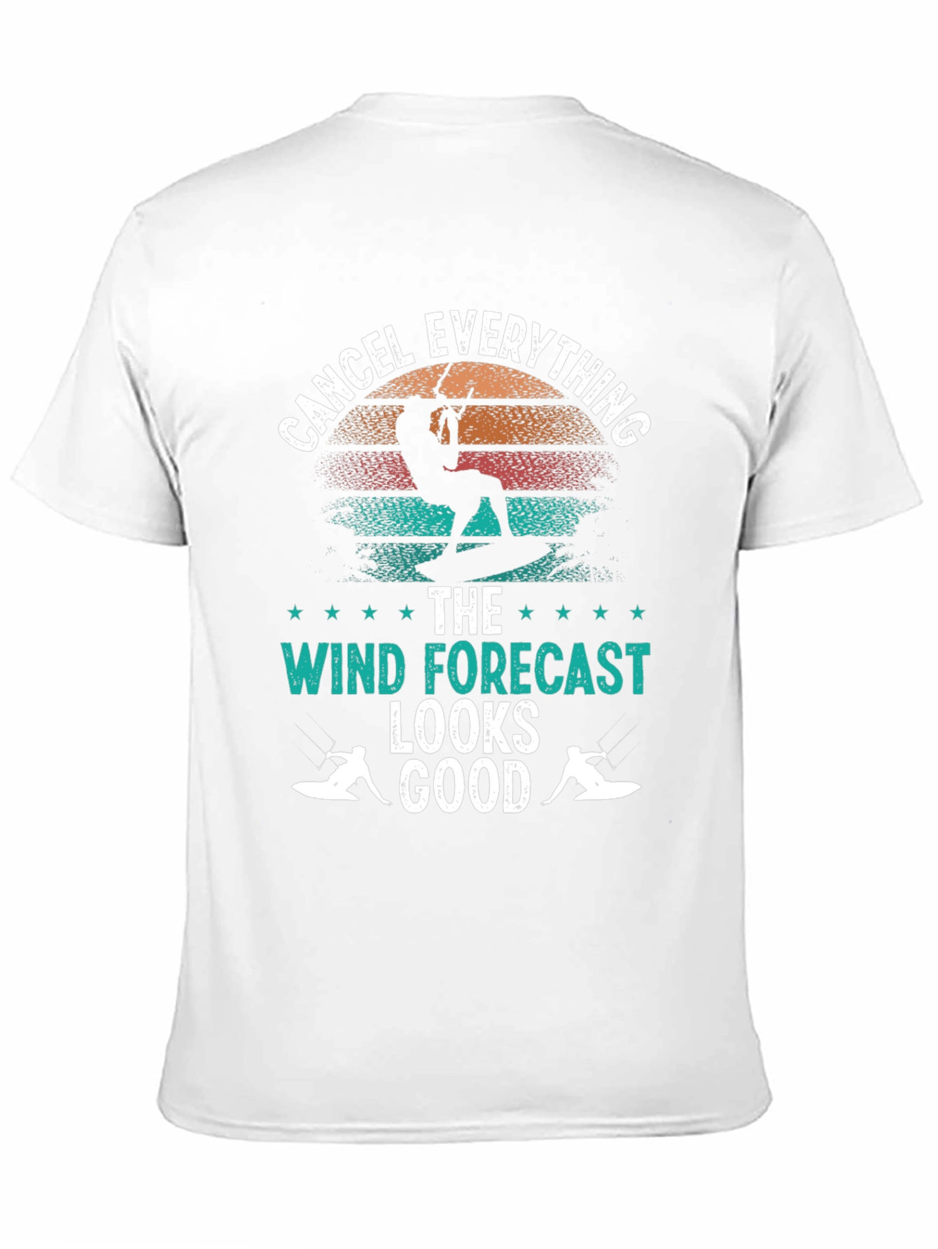 Kiteboarding Forecast Tee: Cancel Everything!