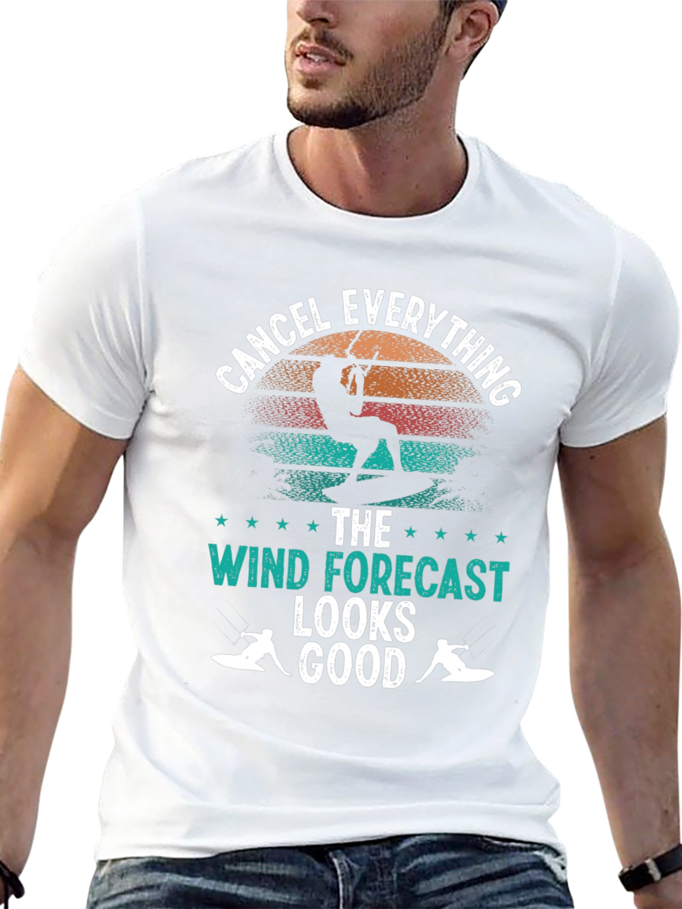 Kiteboarding Forecast Tee: Cancel Everything!