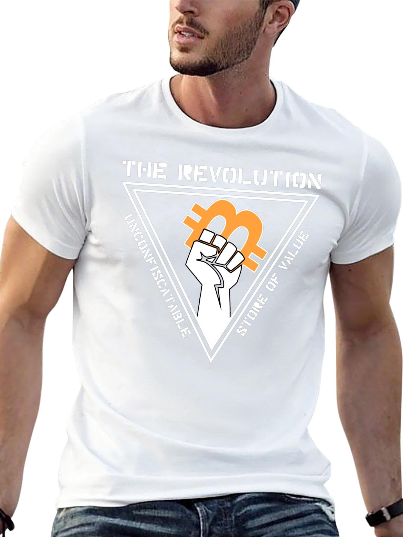 Bitcoin Revolution T-Shirt - Crypto Unconfiscatable Value Tee
