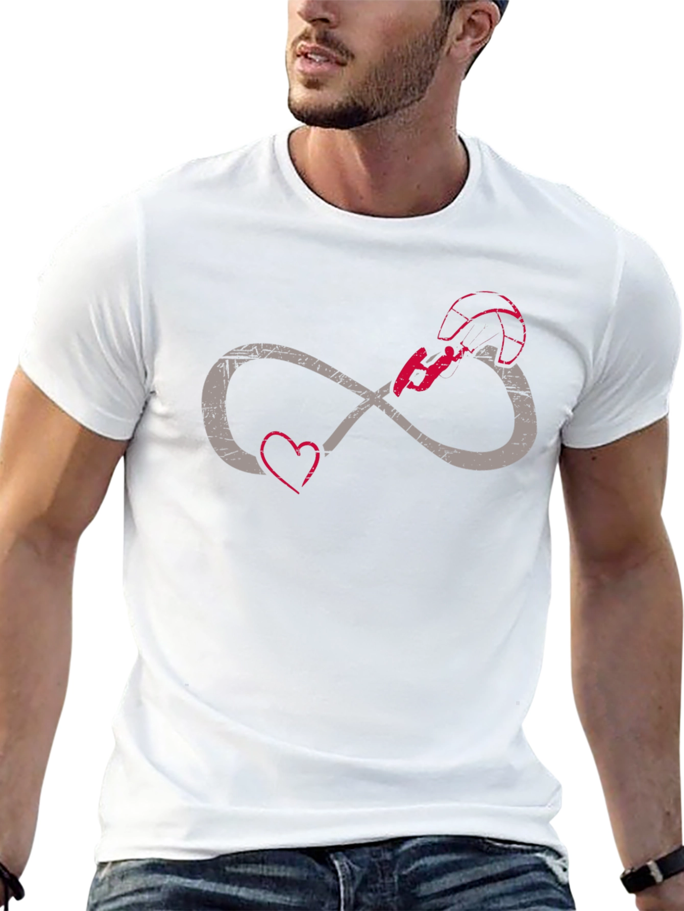 Paragliding Infinity Love T-Shirt