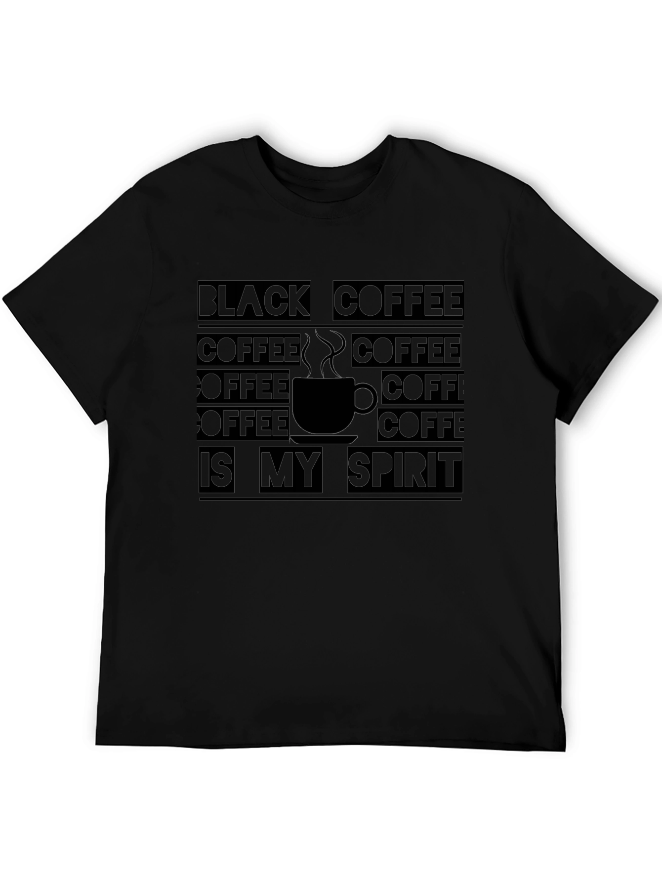 Black Coffee is My Spirit T-Shirt