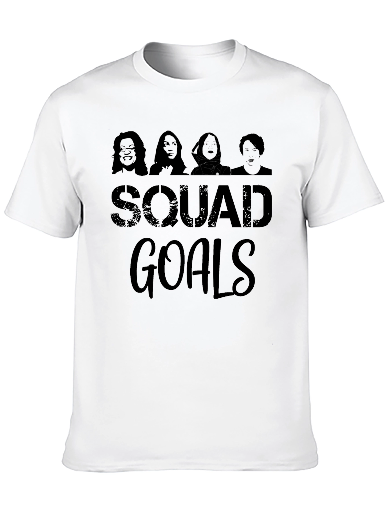 Squad Goals Graphic T-Shirt - Political Statement Tee