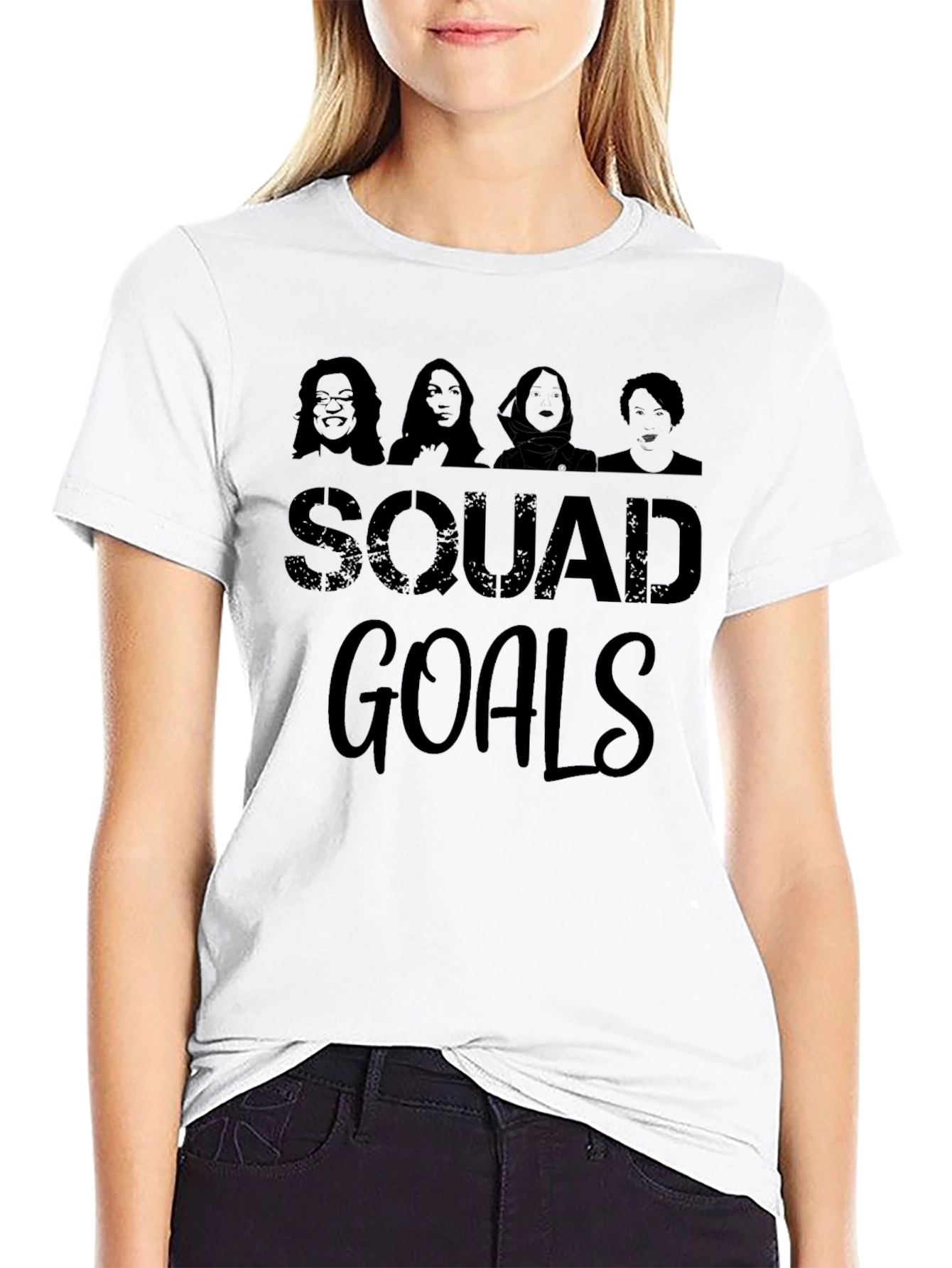 Squad Goals Graphic T-Shirt - Political Statement Tee