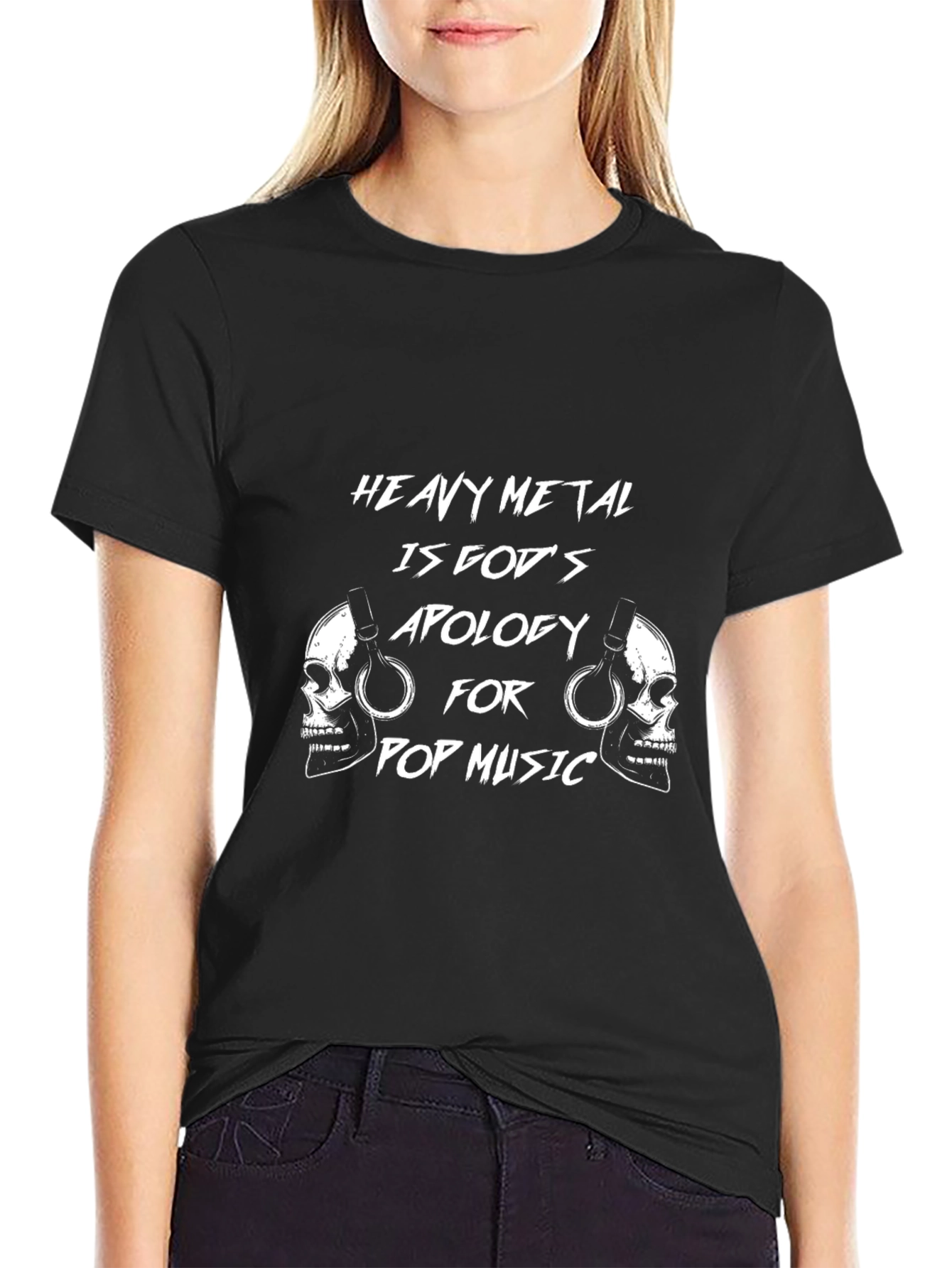 Heavy Metal Gods Apology Graphic Tee