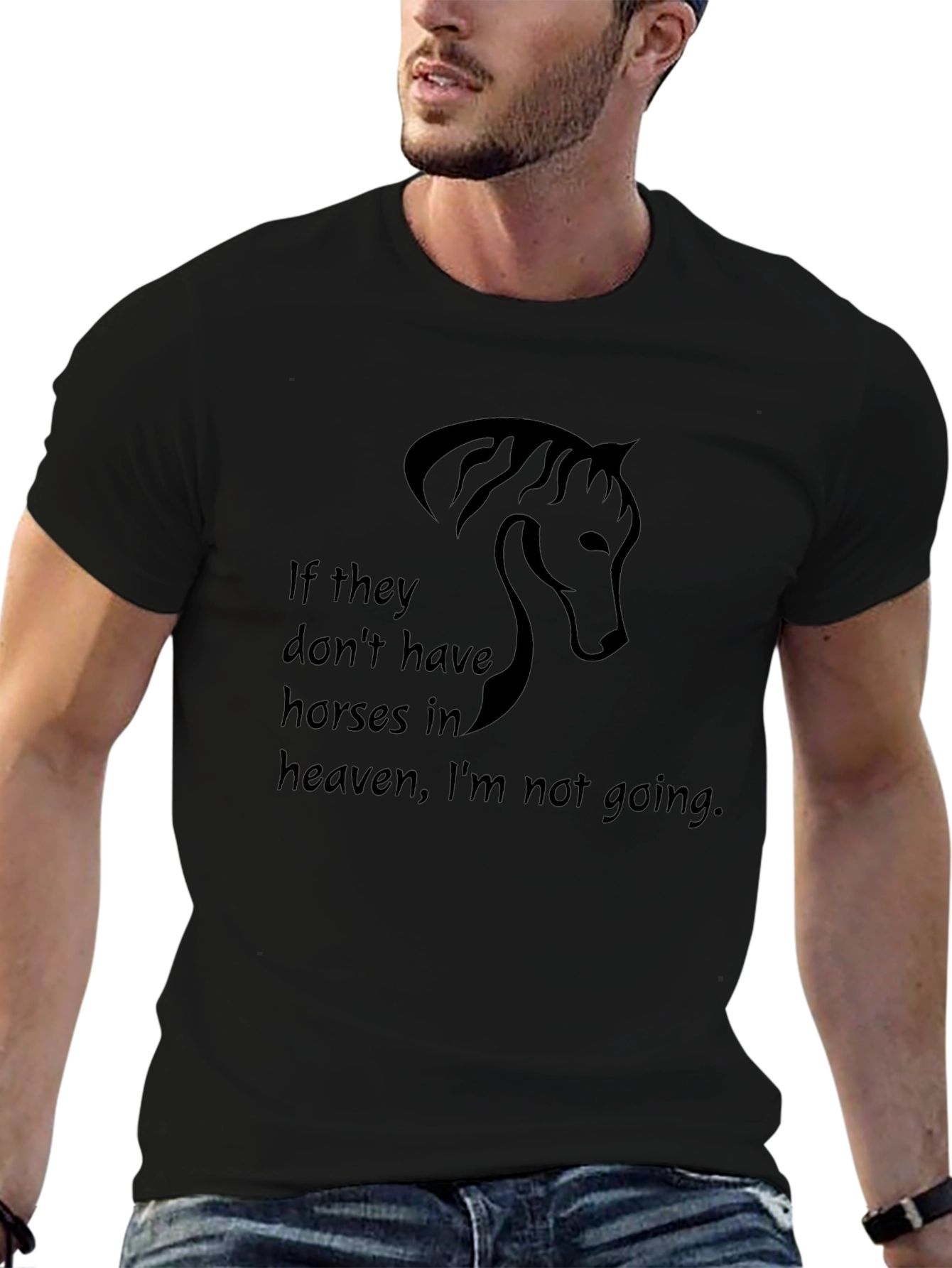 Horse Heaven T-Shirt - Equestrian Lover Tee
