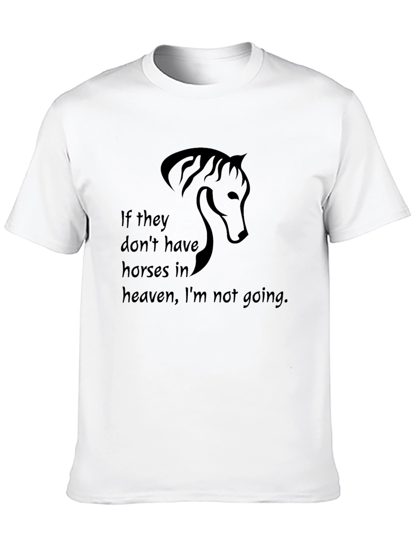 Horse Heaven T-Shirt - Equestrian Lover Tee
