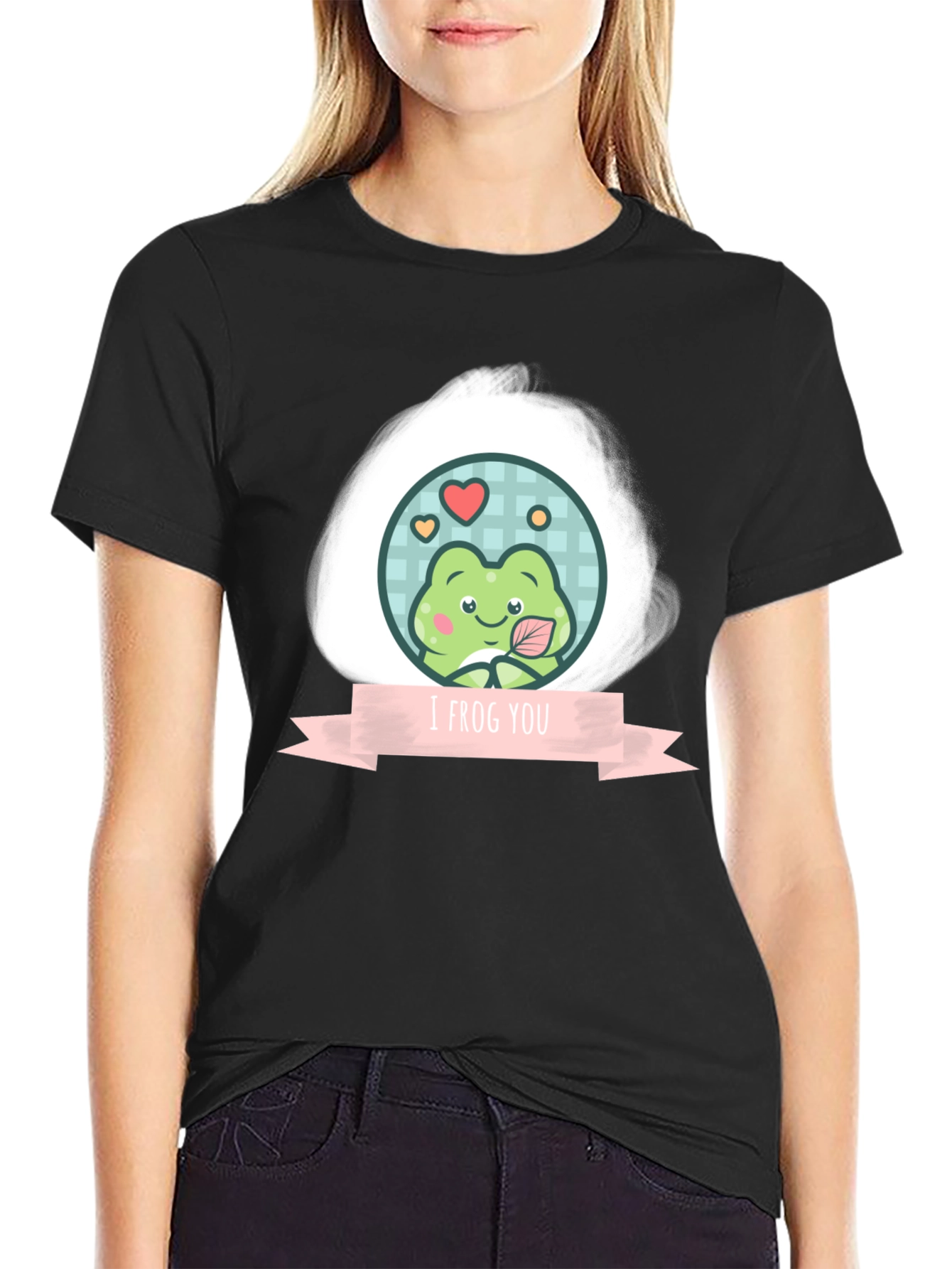 I Frog You T-Shirt - Cute Cartoon Frog Design