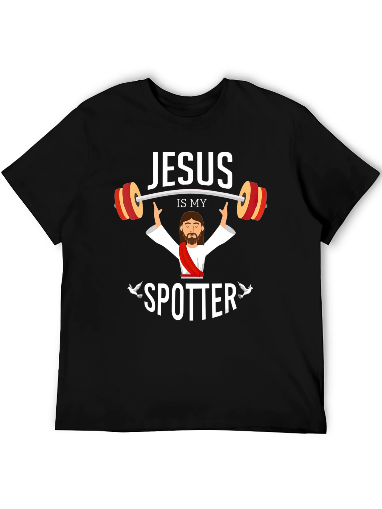 Jesus Is My Spotter Graphic T-Shirt