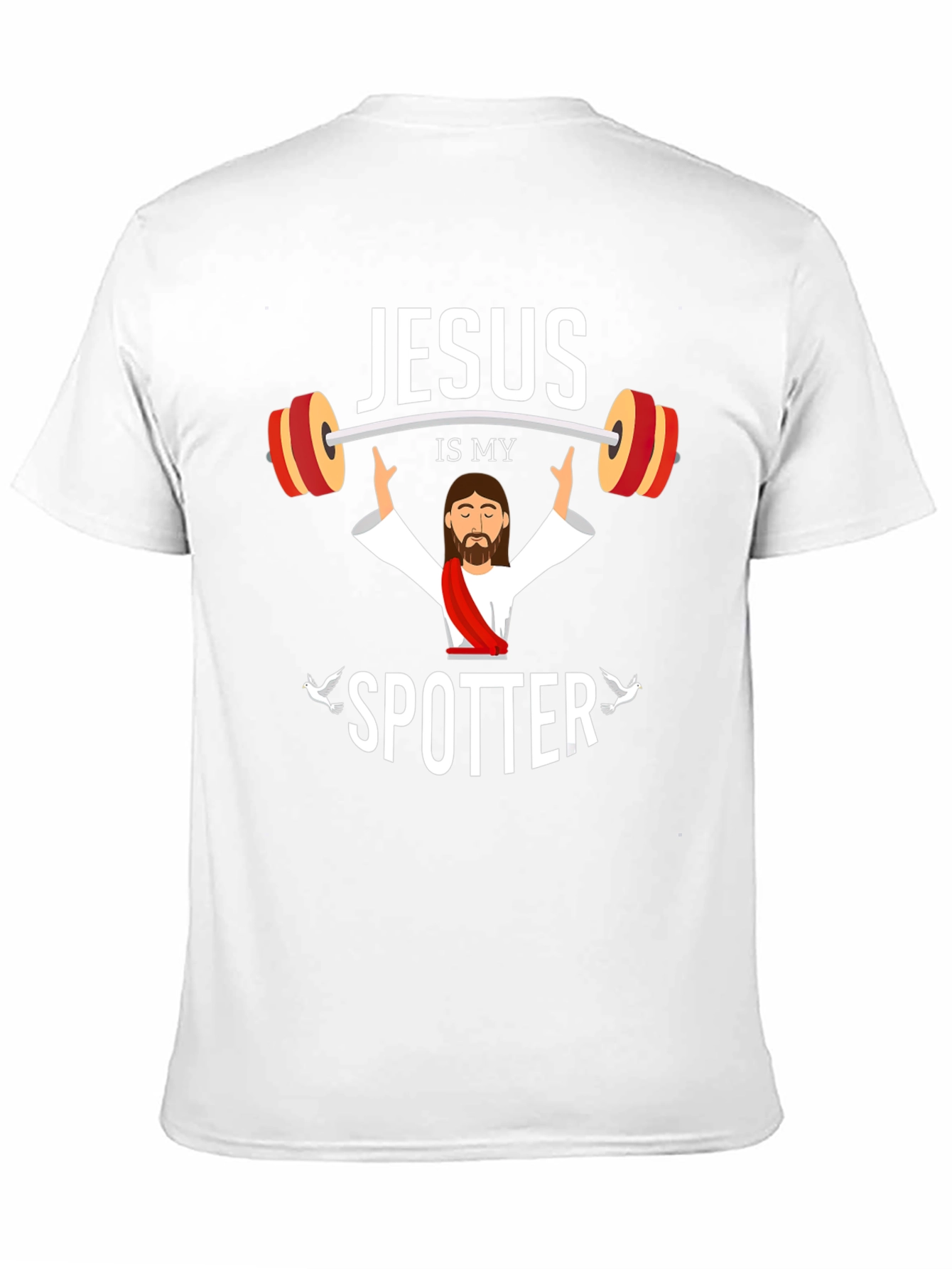 Jesus Is My Spotter Graphic T-Shirt