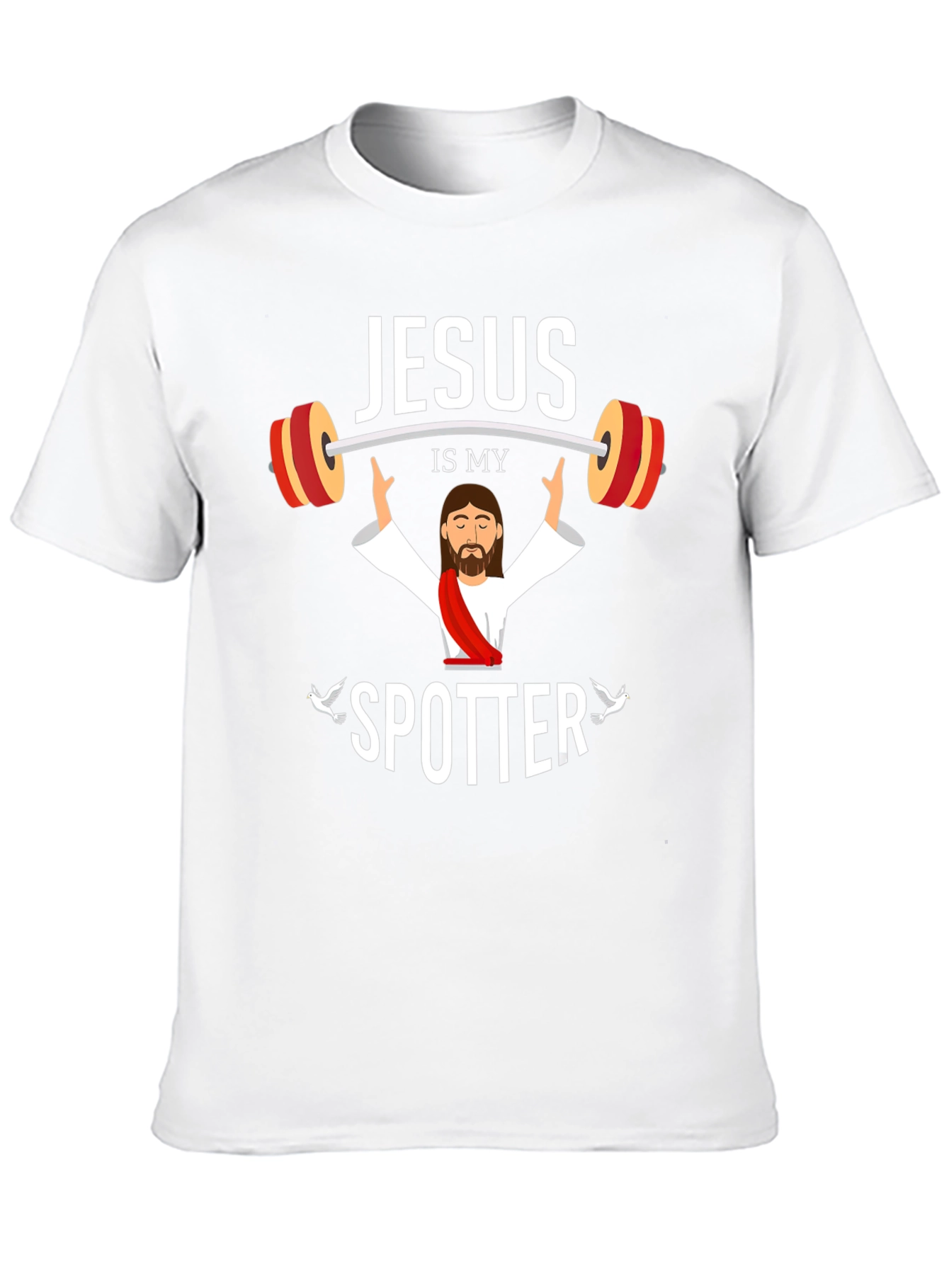 Jesus Is My Spotter Graphic T-Shirt