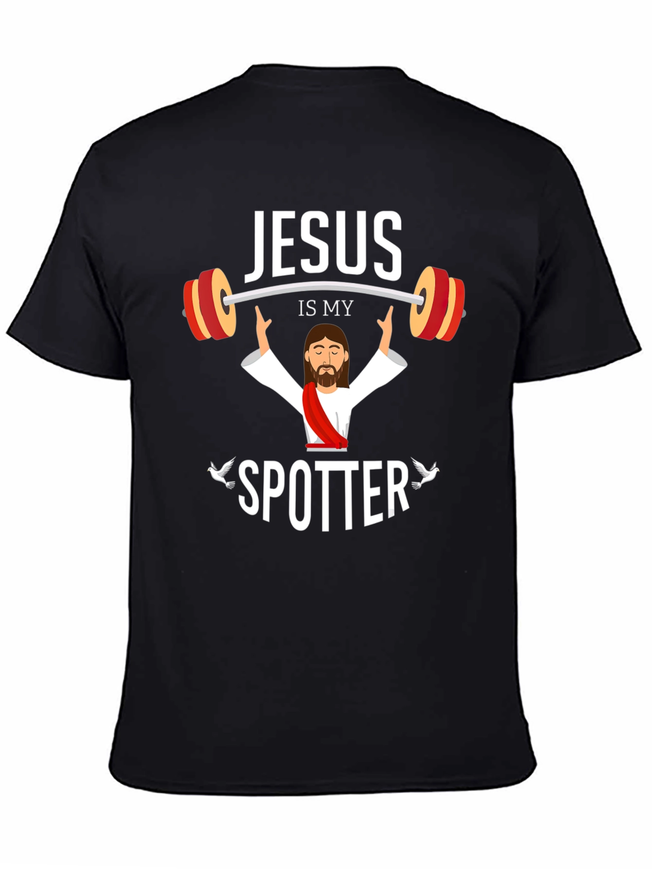 Jesus Is My Spotter Graphic T-Shirt