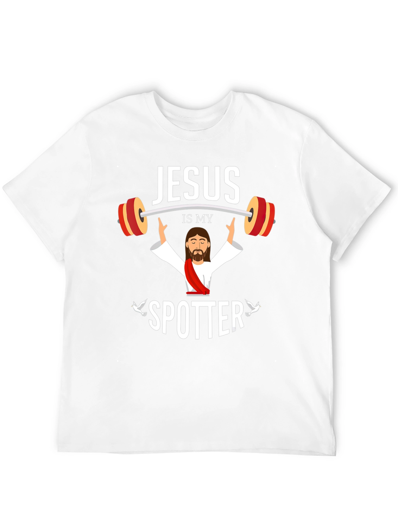 Jesus Is My Spotter Graphic T-Shirt
