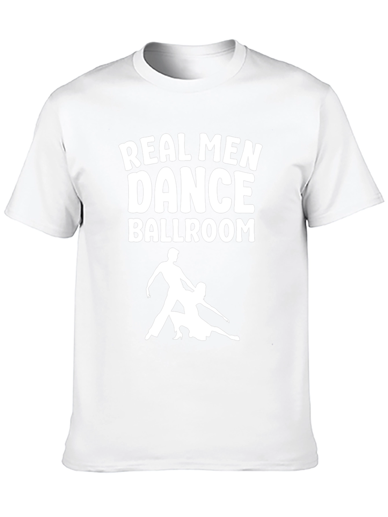 Real Men Dance Ballroom T-Shirt - Black