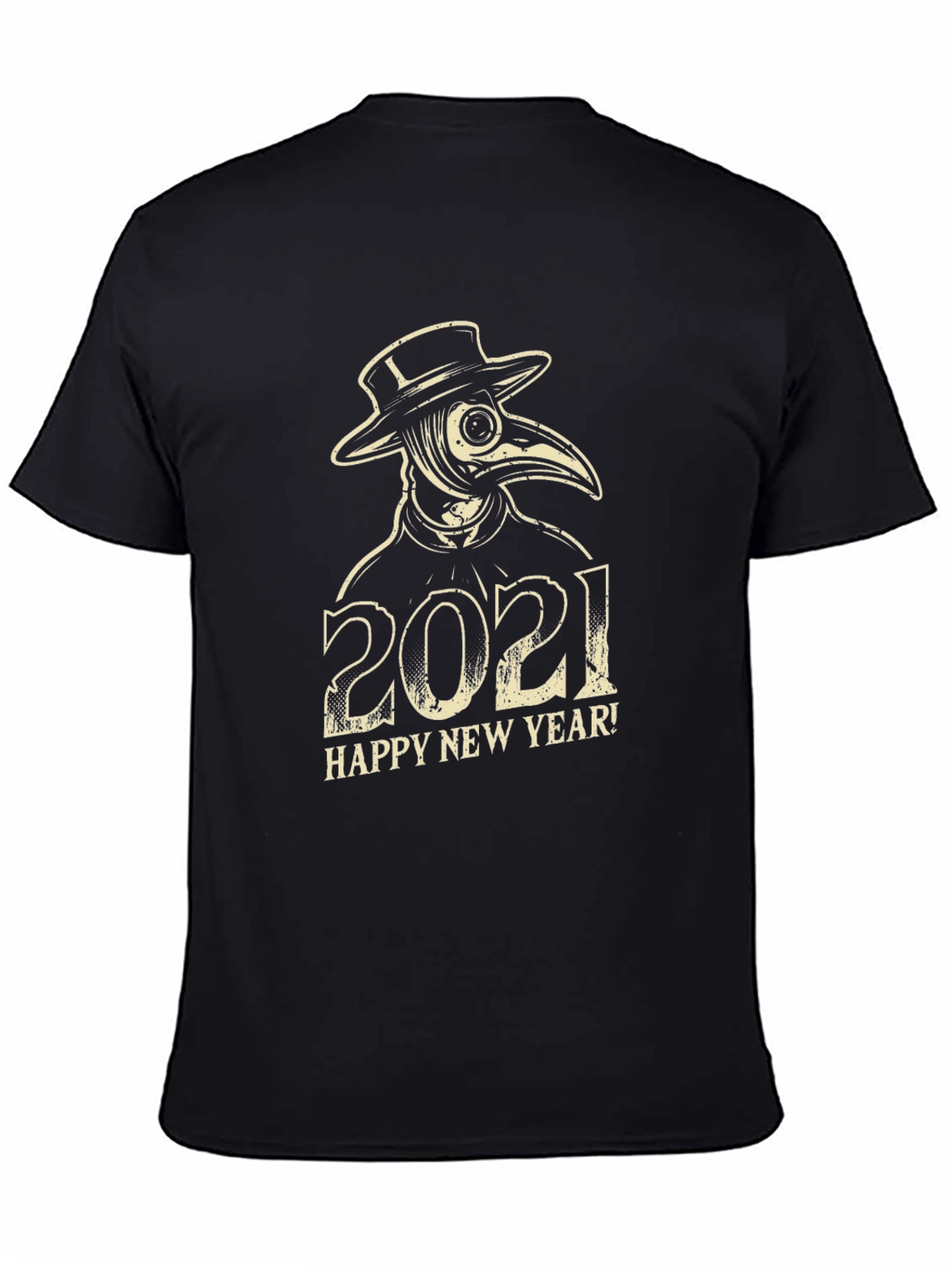 Plague Doctor 2021 Happy New Year T-Shirt