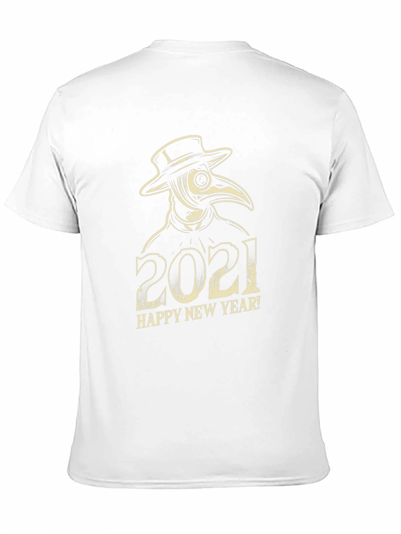 Plague Doctor 2021 Happy New Year T-Shirt
