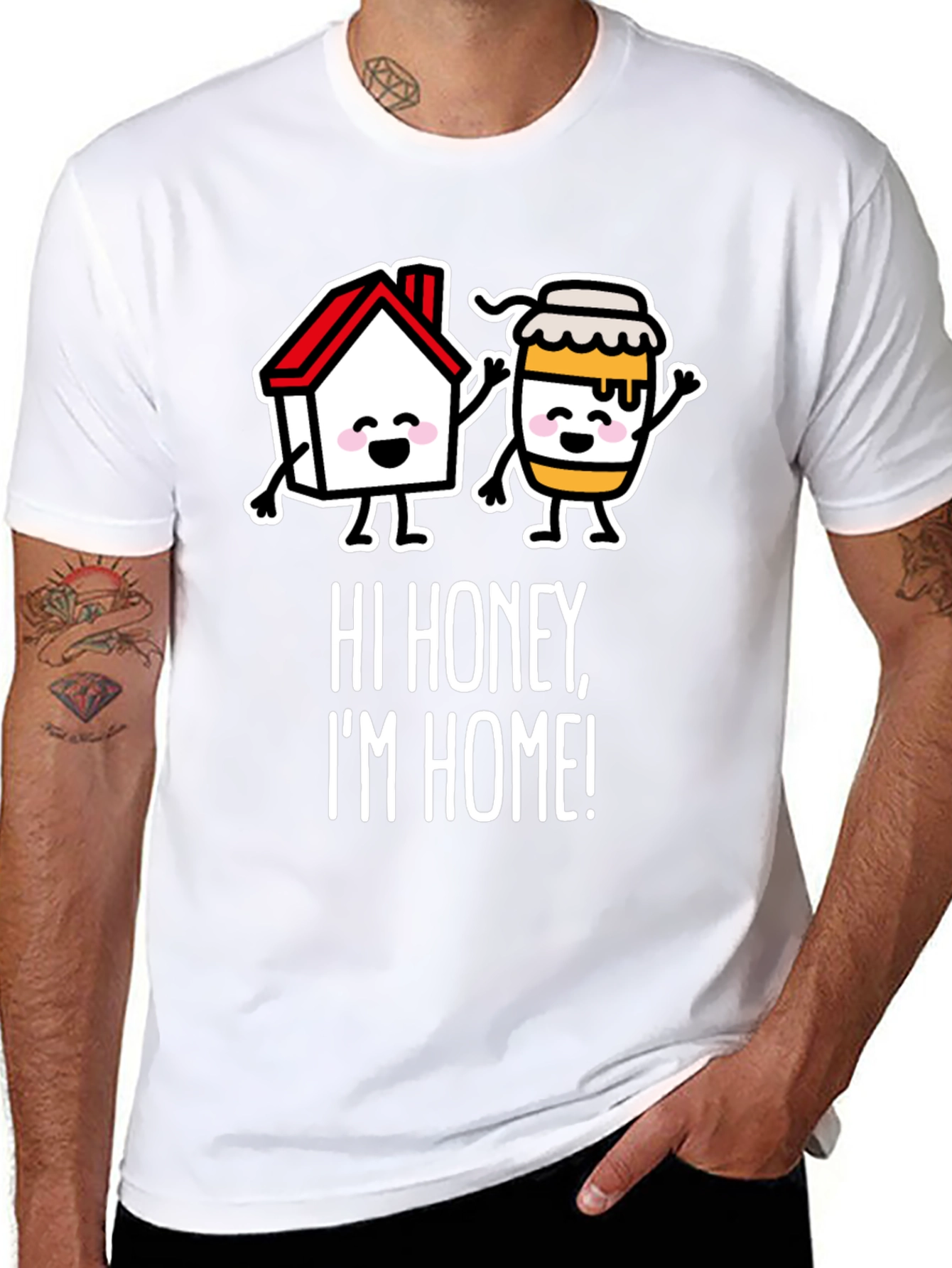 Hi Honey Im Home! Graphic Tee