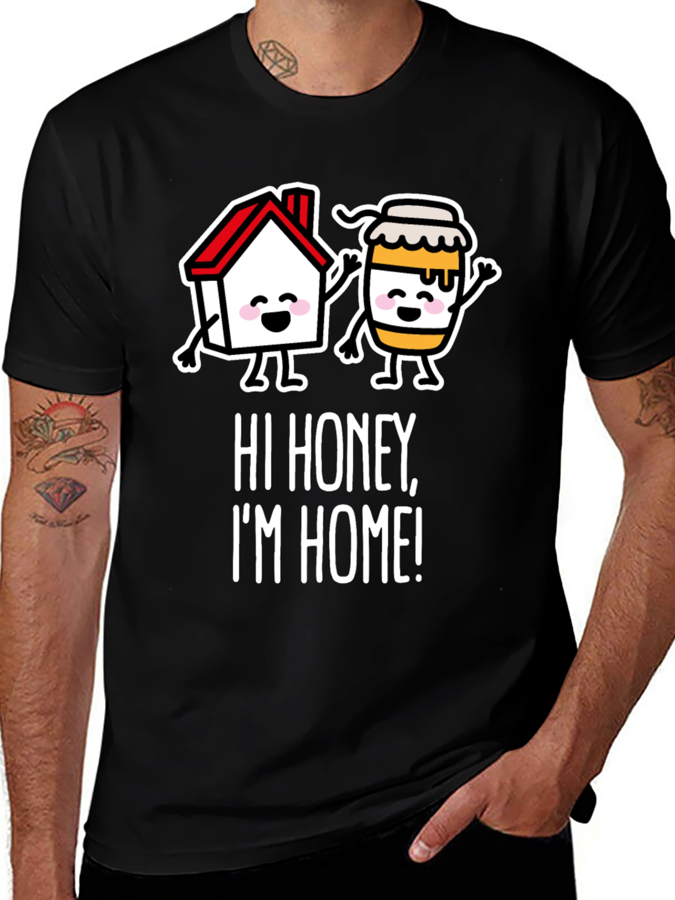 Hi Honey Im Home! Graphic Tee