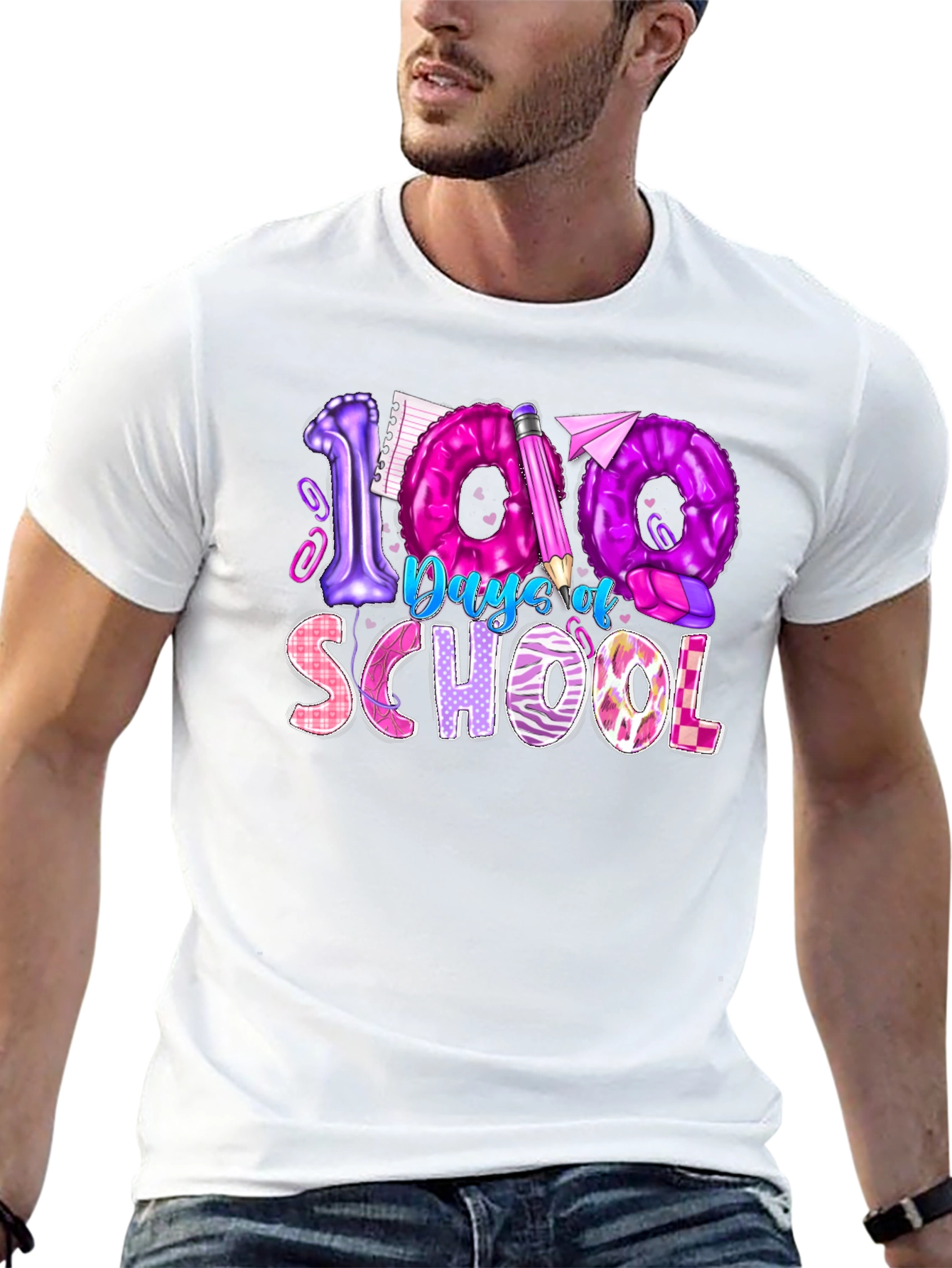 100 Days of School Graphic Tee