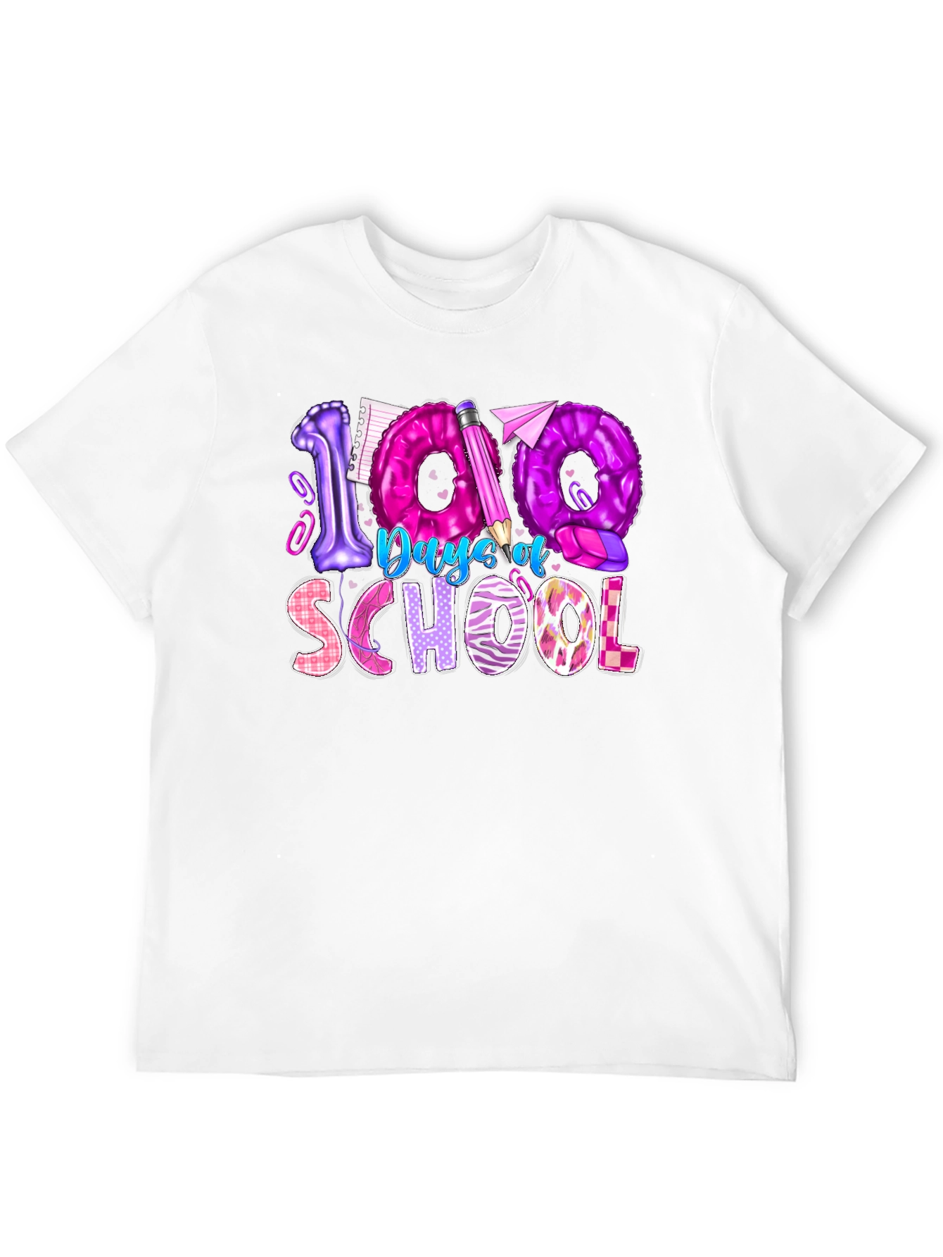 100 Days of School Graphic Tee
