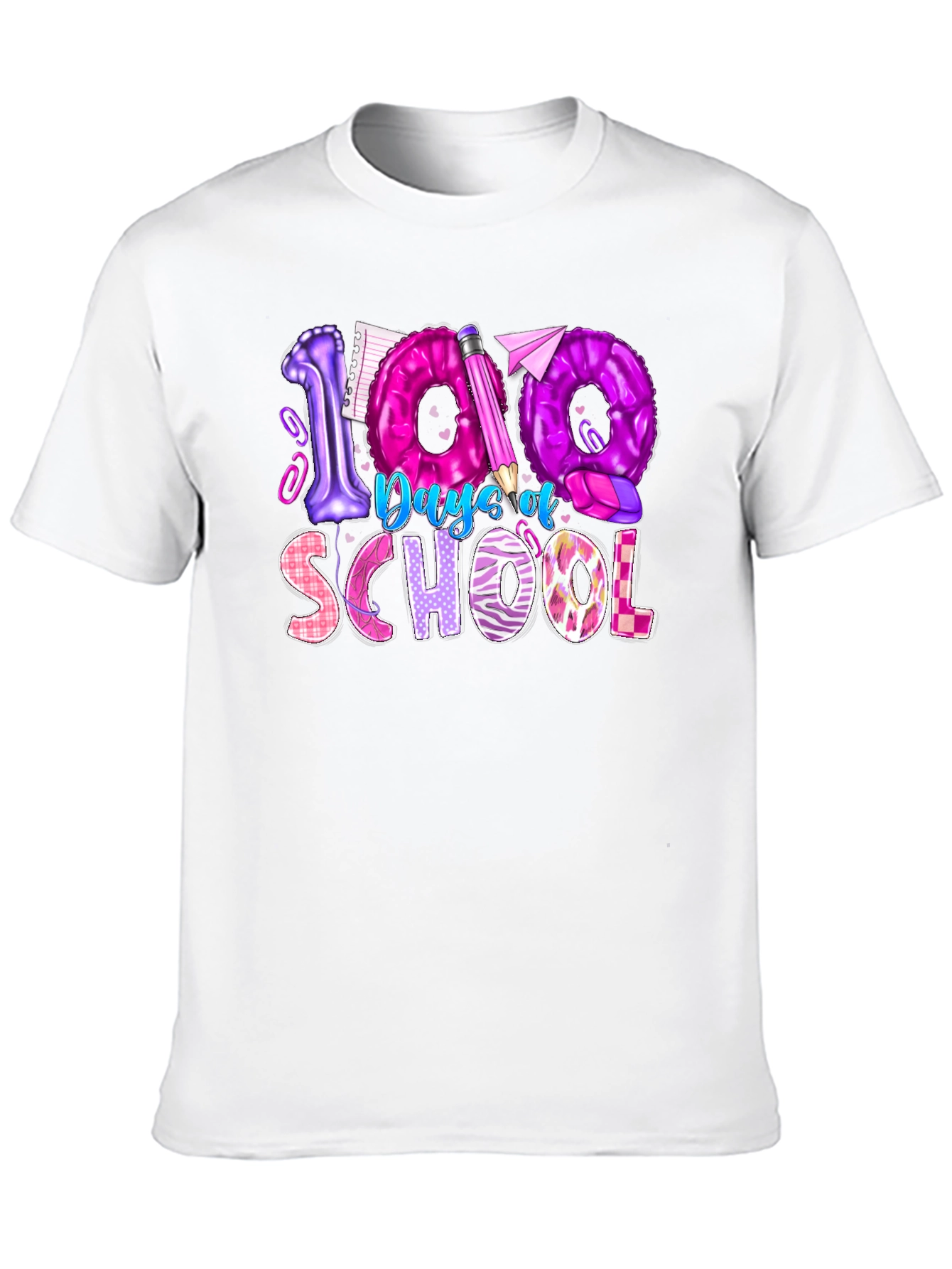 100 Days of School Graphic Tee