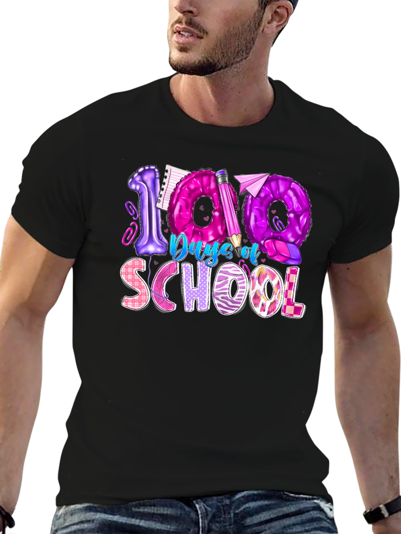 100 Days of School Graphic Tee
