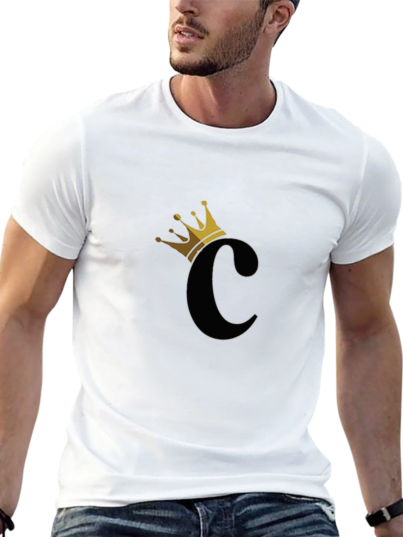 King C Black T-Shirt