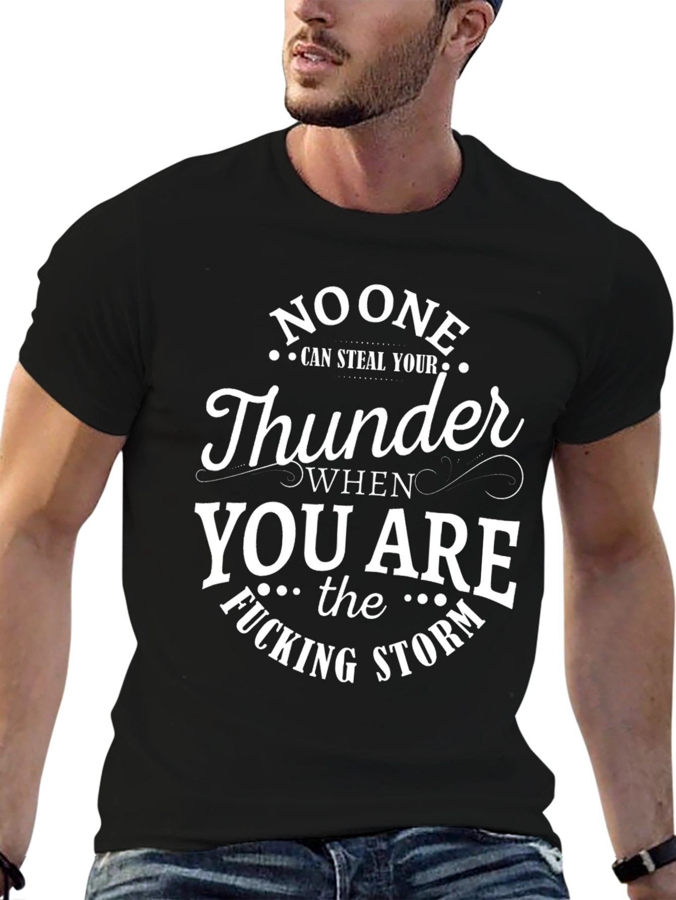 Noone Can Steal Your Thunder Graphic T-Shirt